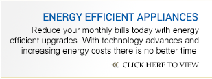 Energy Efficient Applicances